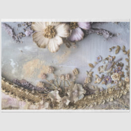 Papel De Seda Fantasía de Cuento de Hadas Shabby Chic y Floral