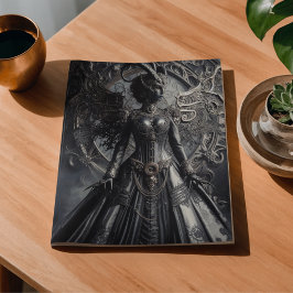 Papel De Seda Fantasía Steampunk Oscuridad Demonio Moda 