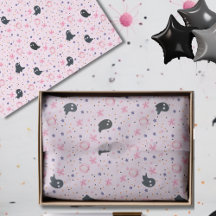 Fantasma Boo Rosa Moderno Negro Halloween Lindo