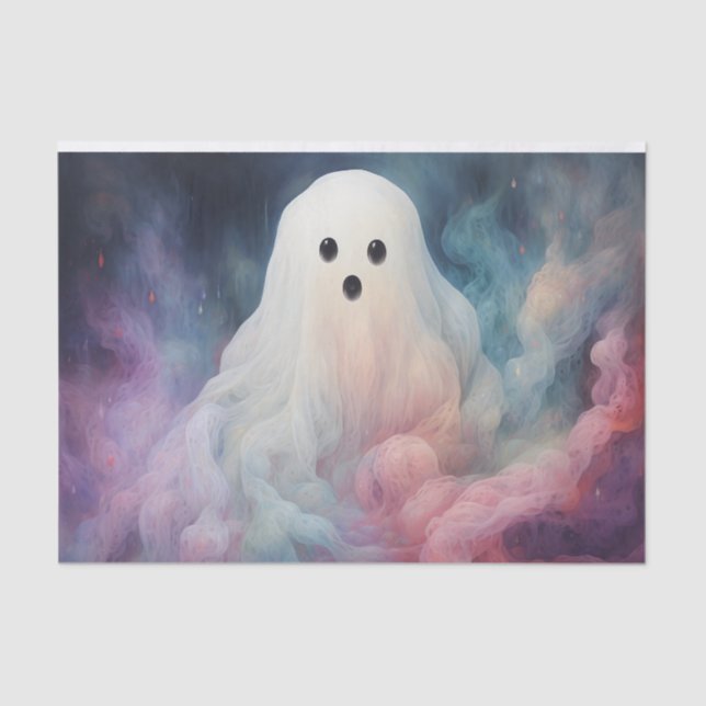 Papel De Seda Fantasma caprichosa (Anverso)