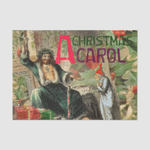 Papel De Seda Fantasma del Ilustracion actual de Navidad