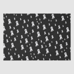 Papel De Seda Fantasmas oscuros de Halloween