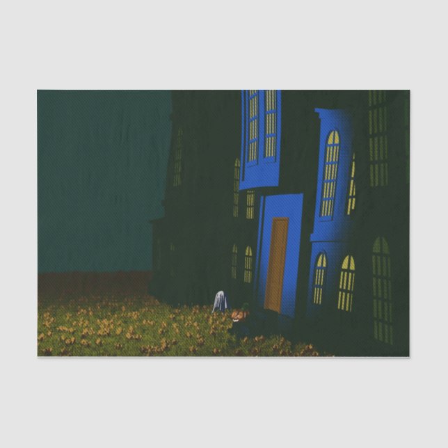 Papel De Seda Fantásticas toallas de Halloween (Anverso)