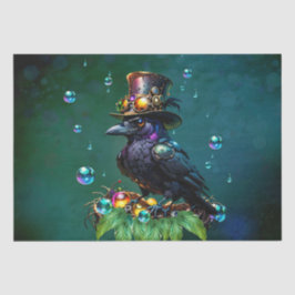 Papel De Seda Fantástico cuervo de vapor