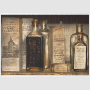 Papel De Seda Farmacia - Cosas en botellas y cajas