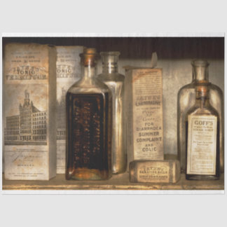 Papel De Seda Farmacia - Cosas en botellas y cajas