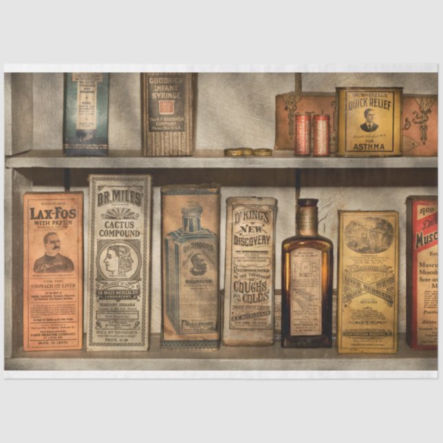 Papel De Seda Farmacia - Nuevo descubrimiento (Anverso)