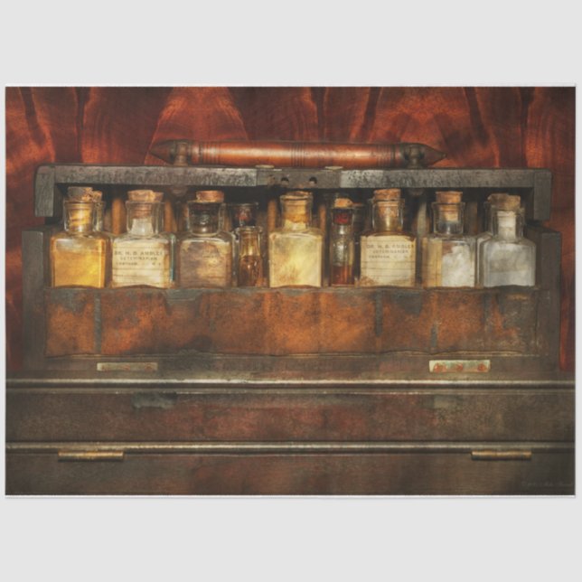 Papel De Seda Farmacia - Veterinaria - mascota viajero (Anverso)