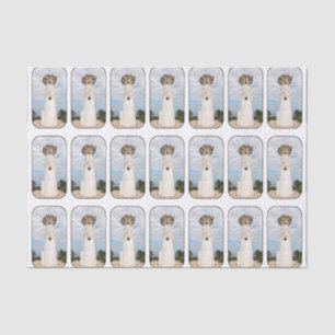 Papel De Seda Faro blanco