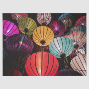 Papel De Seda Faros chinos iluminados