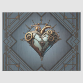 Papel De Seda Fascinante corazón de vapor punk