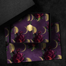 Fases lunares y Rosas púrpura | Nueva era espléndi