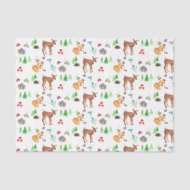 Papel De Seda Fausto de Woodland y amigos (Anverso)