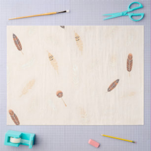 Papel De Seda Feathers Luxury Popular Boho Collection