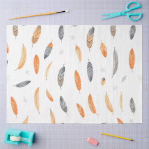 Papel De Seda Feathers Luxury Trendy Boho Collection