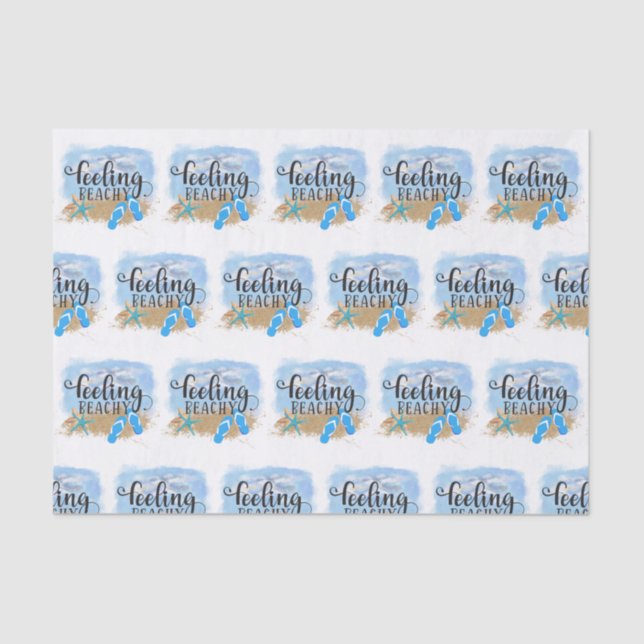 Papel De Seda Feeling Beachy (Anverso)