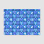 Papel De Seda Felices Fiestas Regalo de suéter de Hannukah<br><div class="desc">Suéteres divertidos vuelan por todo este papel de tejido. Revisa mi tienda para ver más colores y patrones además de papel de envolvimiento correspondiente! ¡Si quieres algo personalizado avíseme!</div>