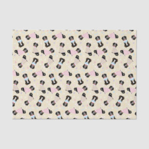 Papel De Seda Felices perros montañeses de Pascua