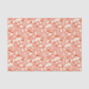 Papel De Seda Felices y afortunados encantos Chicas
