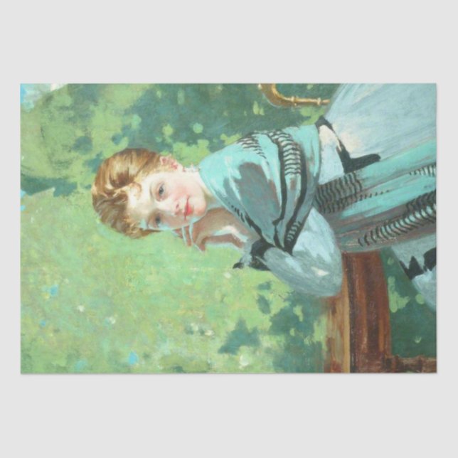 Papel De Seda Felicity (por George Henry) (Anverso)