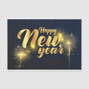 Papel De Seda Feliz Año Nuevo