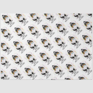 Papel De Seda Feliz Año Nuevo Shetland Sheepdog (triple color) C