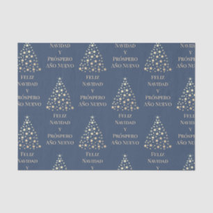 Papel De Seda Feliz árbol de navidad navideño navideño navideño