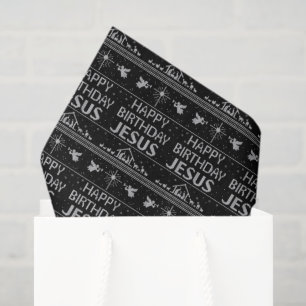 Papel De Seda Feliz cumpleaños Jesús Cristiano UCS Religioso