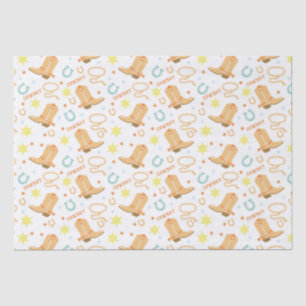 Papel De Seda Feliz Cumpleaños Vaquero