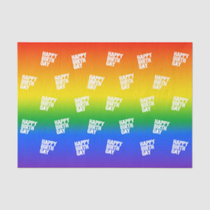 Papel De Seda Feliz Cumplegay