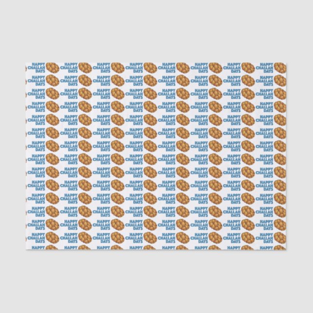 Papel De Seda Feliz Día de Desafío Hanukkah Chanukah (Anverso)