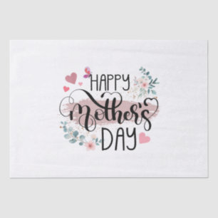 Papel De Seda Feliz Día de la Madre 2025 con sabor a torta para 