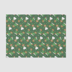 Papel De Seda Feliz Día de San Patrón Perros Beagle