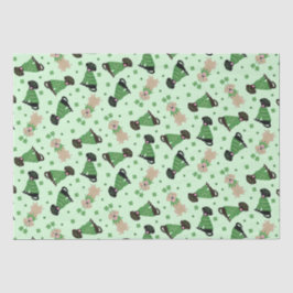 Papel De Seda Feliz Día de Santa Patrona Labrador Recuperar Perr