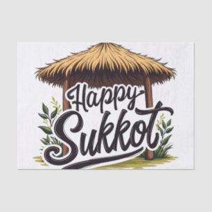 Papel De Seda Feliz Día Judío de Sukkot Hanukkah