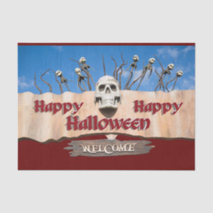 Papel De Seda Feliz Halloween