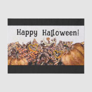 PAPEL DE SEDA ¡FELIZ HALLOWEEN! :)