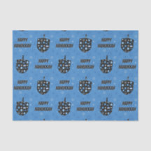 Feliz Hanukkah Dreidel Cutout