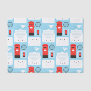 Papel De Seda Feliz Mail - Kawaii Post