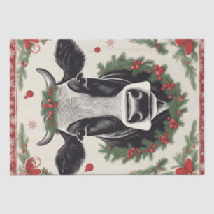 Papel De Seda Feliz Moo-mas: Vaca cubierta para desalojo de Navi
