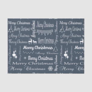 Papel De Seda Feliz Navidad