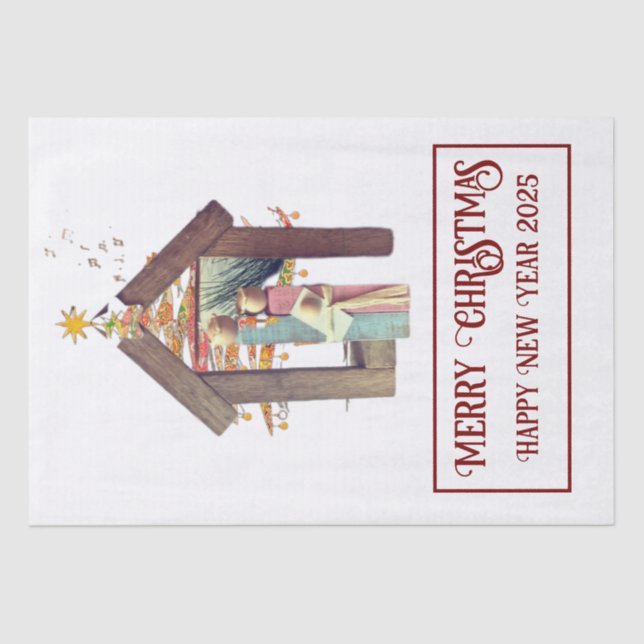 Papel De Seda ¡Feliz Navidad! (Anverso)