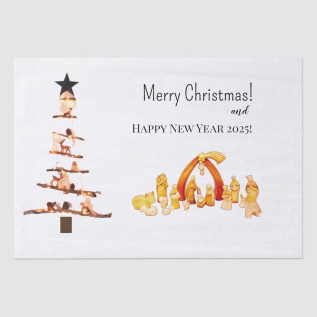 Papel De Seda ¡Feliz Navidad! (Anverso)