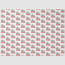 Papel De Seda Feliz Navidad