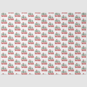 Papel De Seda Feliz Navidad