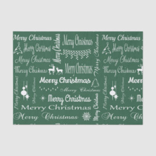 Papel De Seda Feliz Navidad