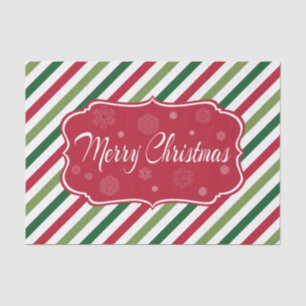 Papel De Seda Feliz Navidad