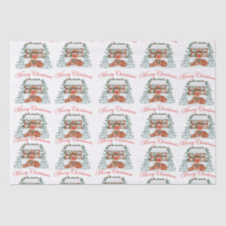 Papel De Seda Feliz Navidad