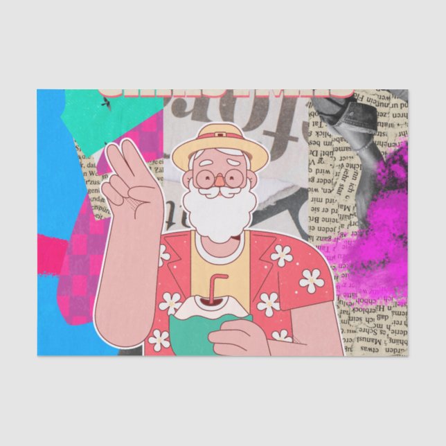 Papel De Seda Feliz Navidad 2024 (Anverso)