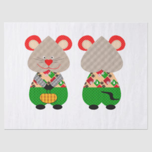 Papel De Seda Feliz Navidad, año nuevo, Navidades, alegría, rata